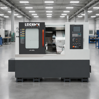 Tour CNC à banc incliné LK-200L avec châssis renforcé en fonte, anti-vibration, pour coupes lourdes