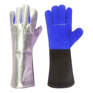 Guantes de Soldadura de Cuero Impermeables Unisex de Alta Calidad y Gran Venta de CAPTAIN INDUSTRY, Protección de Seguridad a Precio Económico - Product Image 2