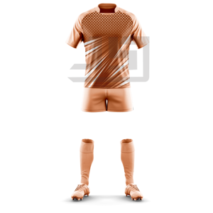 Maillot de football américain de haute qualité JAMEZ SPORTS avec broderie 3D personnalisée du nom de l'équipe, col en V, manches courtes, écologique, 100% coton - Product Image 1