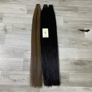 Mèches de cheveux naturelles droites, noires, extensions de trame à cuticules alignées, cheveux humains bruts vietnamiens, Vietnam - Product Image 6