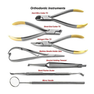 Kit de Instrumentos Dentales Reutilizables, Alicates de Ortodoncia de Funcionamiento Suave - Product Image 2