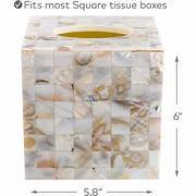 Boîte à mouchoirs artisanale traditionnelle en os incrusté, design luxueux pour les passionnés de décoration intérieure, disponible chez Worldwide Supply - Product Image 4