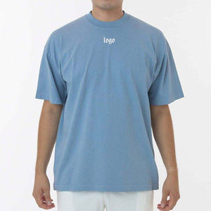 Camisetas para hombre listas para usar, de tela de algodón, interior suave, manga corta, diseño de cuello redondo para uso casual y diario. - Product Image 5