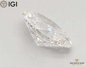 Diamante Cultivado en Laboratorio CVD de Corte Ovalado de 3.50 Quilates, Color E, Claridad VVS1, Certificado IGI, para Anillo de Diseño Moderno - Product Image 5