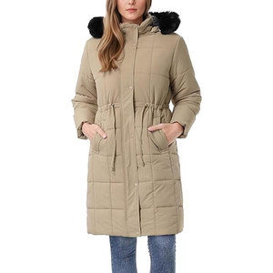 Manteau d'hiver pour femmes, parka longue imperméable, veste chaude pour la neige, vêtements d'extérieur résistants au froid, coupe-vent, isolée - Product Image 3