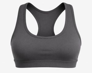 Soutien-gorge de sport dos nageur blanc pour femme, col en U, maintien élevé, respirant, sans coutures, écologique, léger, séchage rapide, pour le yoga et l'athlétisme - Product Image 5