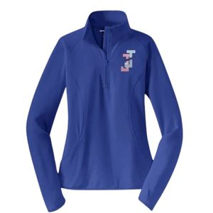 Jack and Jill Ladies Royal Blue Premium Pullover Womens Soft Cotton Sweatshirt Casual <b>Comfortable</b> Fashion Wear Layer Outfit Tops - Product Image 1