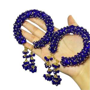 Artificial Metal Gajra Floral Bracelet Jewelry for Women Bridal <b>Wedding</b> Party Wear Traditional Ethnic <b>Accessory</b> Fashion Bangle - Product Image 1