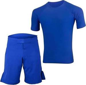 Ensemble Rash Guard Homme Bordeaux à Manches Courtes en Néoprène – Écologique, Respirant, Séchage Rapide – Kit d'Entraînement de Natation et Sport Adulte - Product Image 2