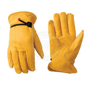 Gants de travail en cuir personnalisables, fabriqués au Pakistan, nouvelle collection 2026, pour la sécurité au travail, en vente - Product Image 1