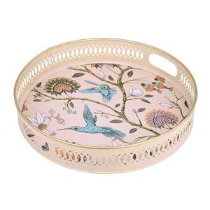 Bandeja Pichwai de Acero, Moderna y Ligera, para Servir en Bodas, Plato para Cena, Decoración para Hotel, Restaurante y Hogar - Product Image 2