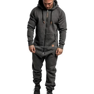 <b>Men</b> Sweatshirt <b>Pants</b> Set <b>Men's</b> 2-piece Track Suit Set with O-neck Sweatshirt Elastic Waist <b>Pants</b> <b>for</b> Workout Sportwear <b>Men</b> - Product Image 3