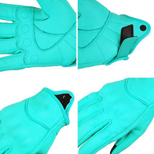 Guantes de Motociclismo de Protección al por Mayor con Superficie Antideslizante en la Palma y Soporte Flexible para la Muñeca para Uso en Pistas de Competición - Product Image 5