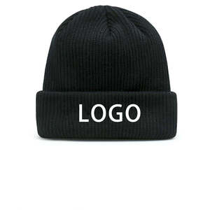Gorro de Punto con Patrón de Cable y Puño, Bordado Personalizado, Gorro de Invierno para Hombre, Fabricante Mayorista, Marca de Ropa de Etiqueta Privada - Product Image 2