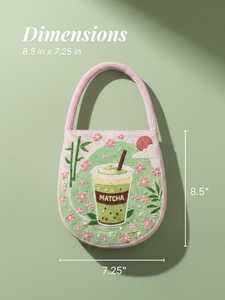 Bolso de mano de cristal con cuentas florales tropicales certificado por MS Handicraft, forma y color personalizados, modelo de bolso cruzado con cadena para Fiesta Mexicana - Product Image 2