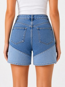 Shorts en jean pour femmes, tendance du moment, dernier design, tissu durable, coupe confortable, pour un usage décontracté estival. - Product Image 6