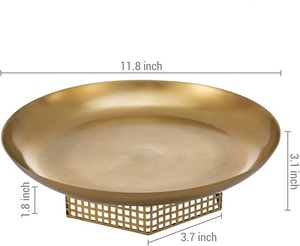 Reliable Manufacturer Multipurpose Handcrafted Brass Serving Bowl For Kitchen Dining <b>Table</b> And Restaurant Food Serving - Product Image 2