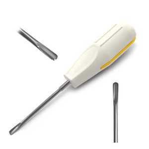 Kit d'instruments de chirurgie buccale manuels de haute qualité, comprenant 8 élévateurs de racines luxatrices pour le desserrage dentaire, réutilisable - Product Image 3