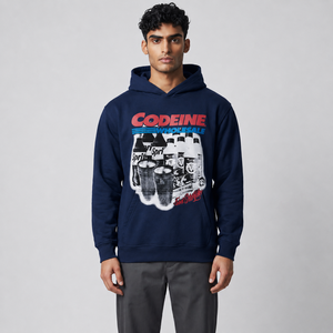 Sudadera con Capucha Oversize de Algodón 100% para Hombre, Estilo Hip Hop Streetwear, Hombros Caídos, Peso Pesado, Estampado Personalizado - Product Image 6