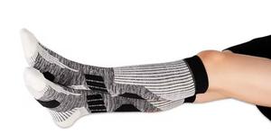 <b>Men's</b> Athletic <b>Socks</b> Solid Knitted Cotton Anti-slip Thick Breathable <b>Sports</b> Cushioned Summer Knee <b>Socks</b> 2Pcs - Product Image 2