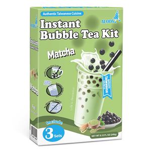 Hot Sale Delicious <b>Bubble</b> Tea Powder Matcha Set <b>Boba</b> <b>Bubble</b> Tea With Tapioca Pearls - Product Image 4