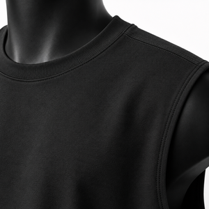 Vente directe d'usine, débardeur pour homme en couleurs unies, débardeur de sport léger de haute qualité pour homme - Product Image 6