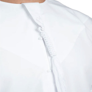Wholesale 2026 Arabic <b>Men's</b> <b>Thobe</b> Jubba Thawb Plus Size Long Sleeve Polyester Muslim Embroidered Clothing For Boys - Product Image 5