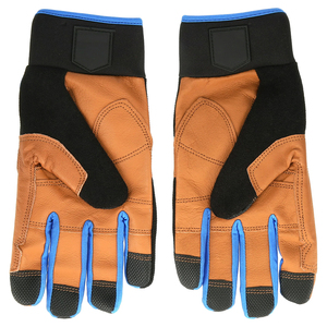Gants de travail en cuir de chèvre de qualité supérieure, anti-vibrations, anti-coupures, résistants aux coupures, pour adultes - Product Image 3