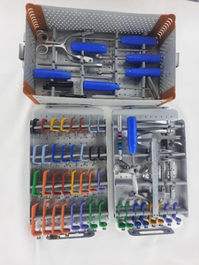 Instrumentos Médicos de Microcirugía, Cinturón Negro para Columna Vertebral, Juego de Retractores Cervicales y Lumbares ACD, Estuche de Aluminio y Acero Inoxidable, CE ISO - Product Image 6