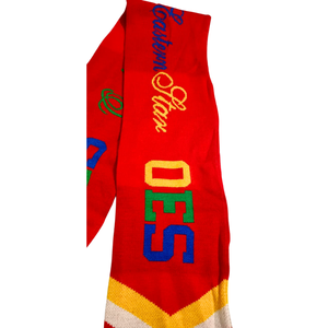 Prince Hall Masonic Screen Printed Eco-Friendly Jacquard Scarf Long Winter Thermal Insulation Men Adult Classic Style Black Gold - Product Image 3