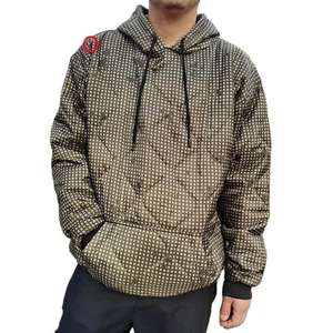 Sudadera con Capucha Woobie Personalizada OEM Unisex, Verde Camuflaje, Poliéster/Algodón, Ligera, con Forro Térmico de Poliéster, Estampado Invernal, Transpirable - Product Image 3