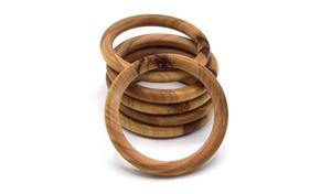 Pulsera de Madera Estilo Bohemio, Hecha a Mano, Accesorio de Joyería de Madera Natural, Artesanía Natural - Product Image 2