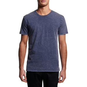 Wholesale Custom Men's T-Shirts High Quality 100% Cotton Best Quality Durable Comfortable Wear Low Price Acid Wash - Product Image 1