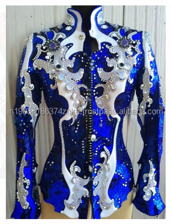 Veste Show Western Femme Galaxy Leathers – Équitation Concours – Model 10008 Neuve