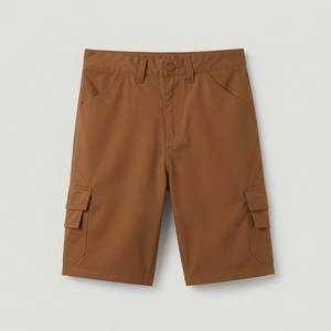Pantalones Cortos Cargo de Poliéster de Secado Rápido para Hombre, Venta al por Mayor, Pantalones Cortos Casuales de Trabajo para Verano, Proveedor de Fábrica para Viajes al Aire Libre, OEM, Ligeros - Product Image 1