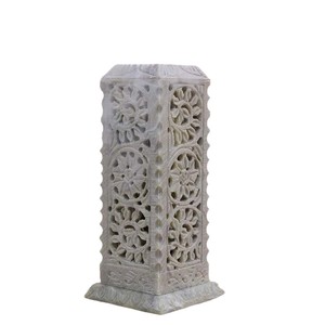 Black Color Stand Shape Pure Natural Soapstone Incense Burner With High Class Quality For Religious Purpose - Product Image 4