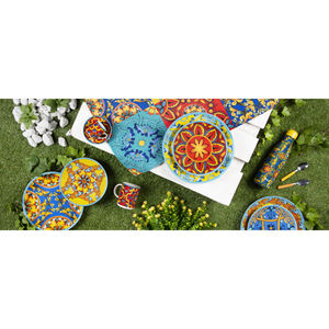 Chemin de table Excelsa Trinacria en coton 45x140 cm multicolore - Product Image 4