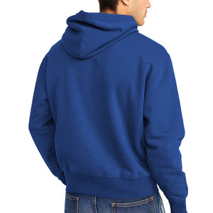Sudadera con Capucha para Hombre, Forro Polar, Logotipo Frontal, Opciones para Tallas Grandes y Altas Disponibles, Algodón Suave, Peso Medio, Transpirable, Ropa Casual de Invierno - Product Image 3