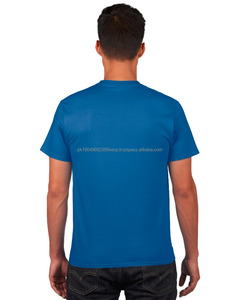 20ชิ้นสั่งซื้อขั้นต่ำป้ายฟรีพิมพ์และแขวนป้าย100% เสื้อยืดผ้าฝ้ายอเมริกันสั่งทำพร้อมโลโก้บริษัท