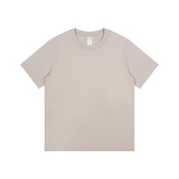 T-shirt pour homme 100% coton 180g, col en V tricoté, manches régulières, coupe classique avec motif, tee-shirt décontracté anti-rides et à séchage rapide