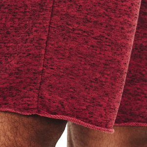 Pantalones Cortos de Color Rojo Sólido Más Vendidos, Pantalones Cortos Casuales de Algodón Tejido Transpirable con Cordón y Cintura Media - Product Image 4