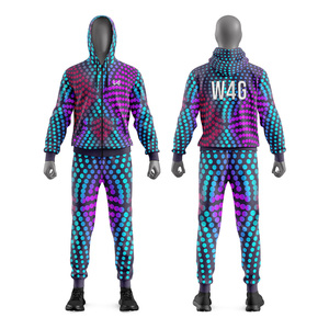 Ensembles de survêtements sportifs 2-en-1 légers et écologiques pour hommes, extensibles dans quatre directions, anti-transpiration, respirants et à séchage rapide - Product Image 1