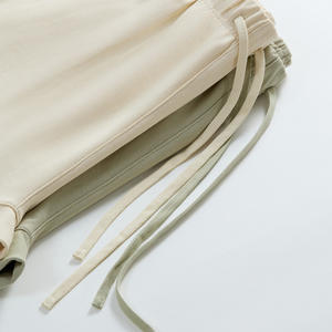 Pantalones Cortos Casuales de Hombre con Cordón, de Algodón Orgánico/Spandex Peinado de 330 GSM, Talla Grande, Antiarrugas, Estilo Hip Hop, para Correr y Trotar, Venta al por Mayor - Product Image 5