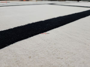 พรมทอมือคุณภาพสูงหรูหราขนาดใหญ่สำหรับห้องนั่งเล่น พรมสั่งทำพิเศษ พรมลายนามธรรมและชุดพรมสำหรับห้องนั่งเล่นและโรงแรม - Product Image 5