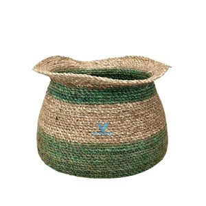 Jarrón de Jacinto de Agua y Pasto Marino Tejido a Mano, Venta al por Mayor, Proveedor OEM ODM - Product Image 5
