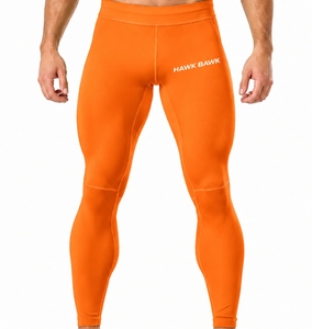 Leggings de compression pour hommes – Performance supérieure, ajustement extensible, confort actif, soutien musculaire, prêts pour l'entraînement, souplesse et mouvement, style athlétique - Product Image 1