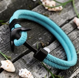 Handmade Adjustable Braided Leather and Cotton <b>Rope</b> Cute <b>Bracelet</b> for Children's - Product Image 1