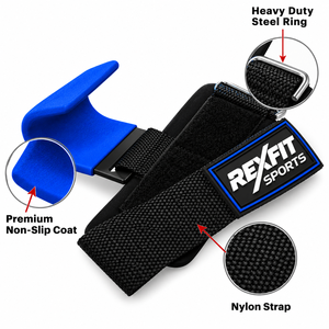 Crochets de levage professionnels pour l'entraînement au soulevé de terre, pour l'entraînement physique et les séances de traction intensives, équipement de gym en gros, fournisseur OEM pour salles de sport - Product Image 4