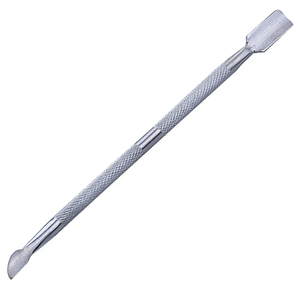 Pousse-cuticules Elite Craft double face en acier inoxydable pour le modelage des ongles, le nettoyage et l'entretien des cuticules. - Product Image 5