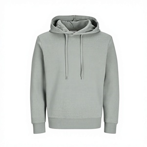 High Quality Custom Logo Cotton Highweight Hooded <b>Pullover</b> Sweatshirt Premium Heavy Fleece Oversized Hoodie <b>Men's</b> Hoodies - Product Image 2
